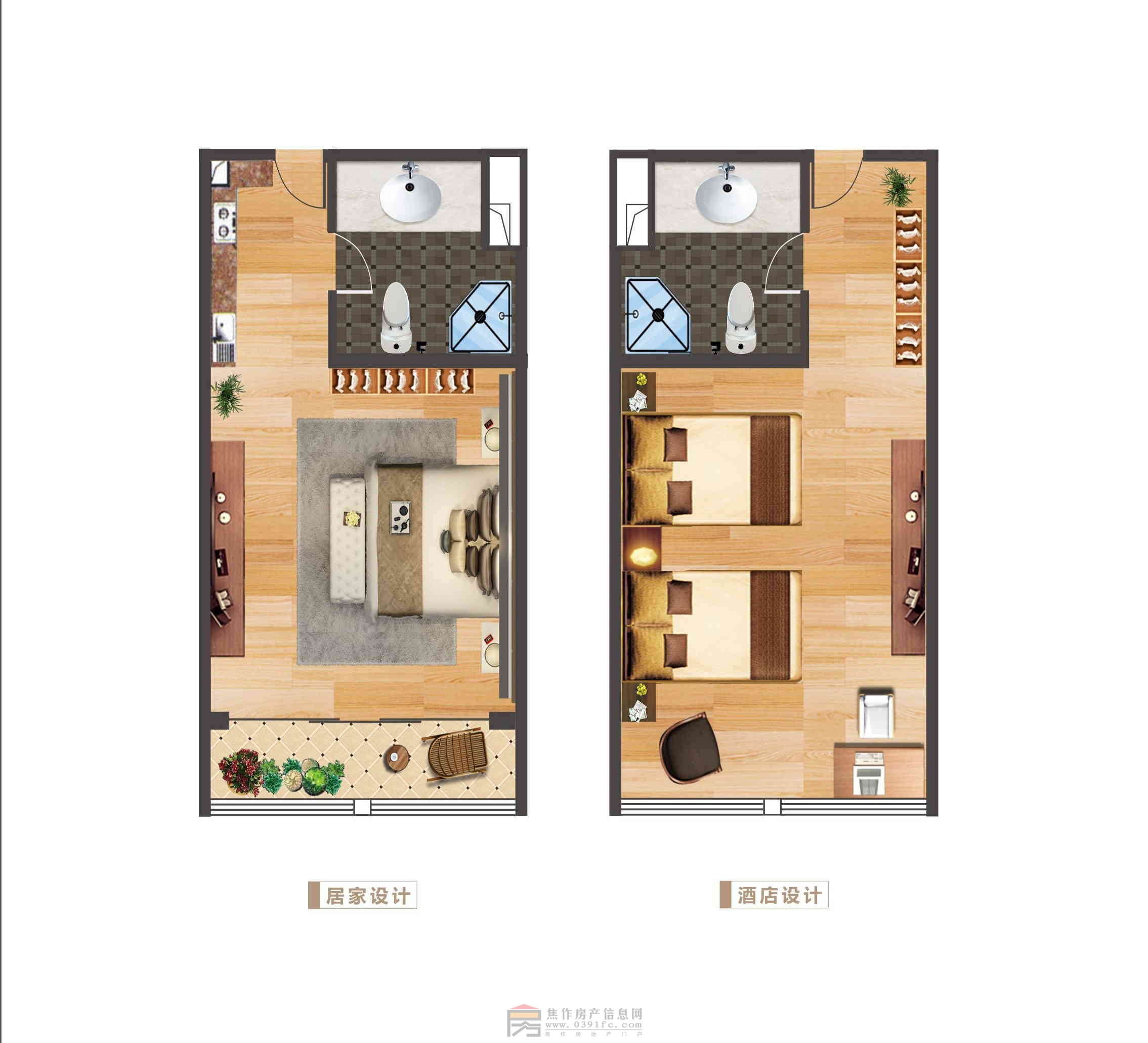 常新銀河商務(wù)中心 戶型2